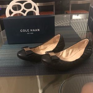 Cole Haan quilted flats
